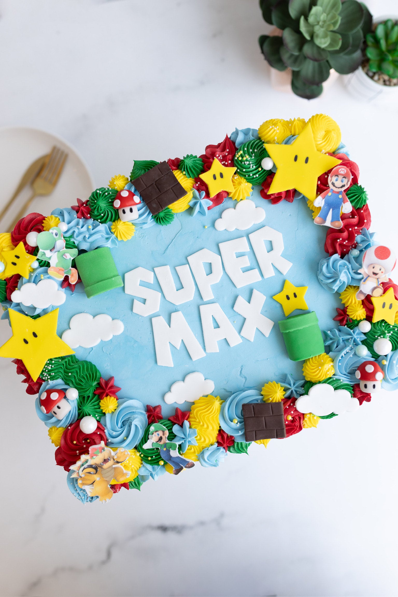 Super Mario Quarter Sheet Cake Hapa Bakery Super Mario Quarter Sheet Cake Hapa Bakery