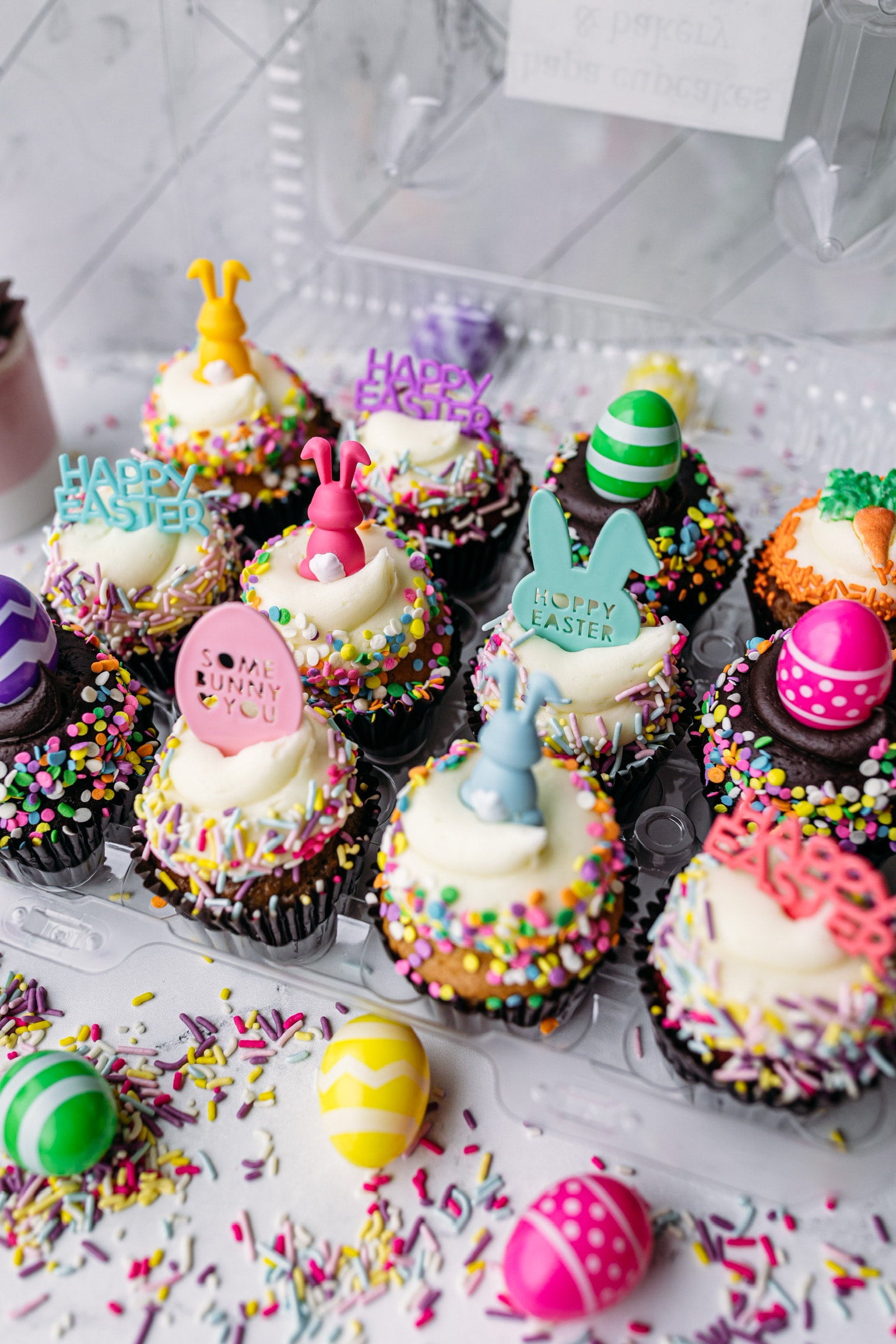 HOPPY Easter Cupcake Box | Hapa Bakery