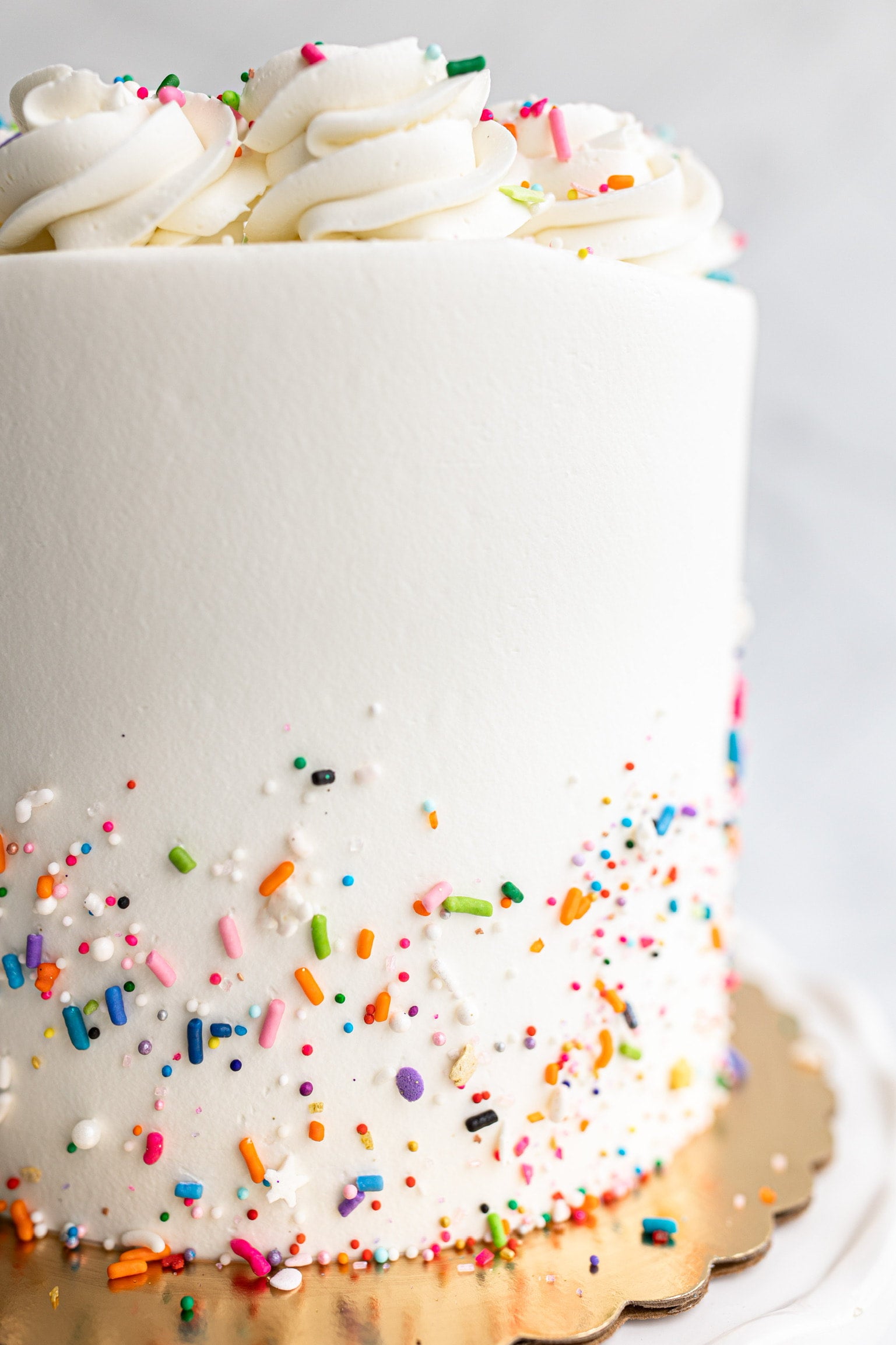 Classic Hapa Birthday Cake - Hapa Cupcakes & Bakery - Orange