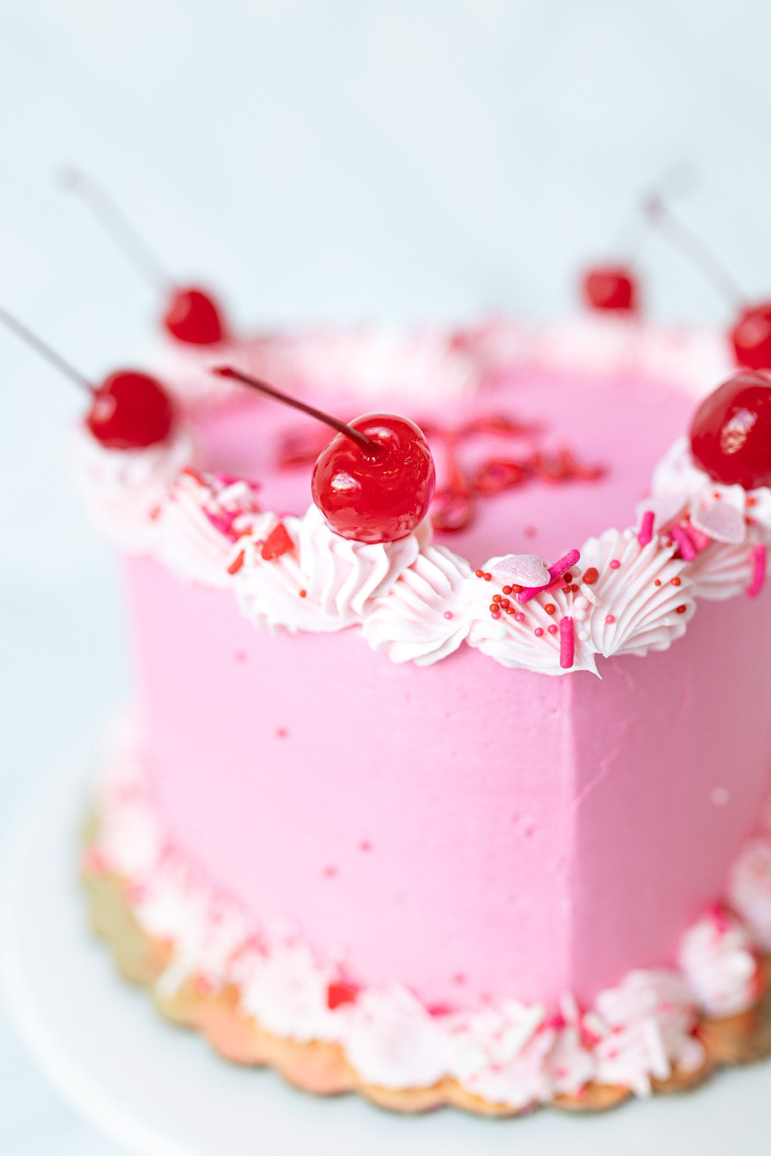 Valentine's Day Heart Cake | Hapa Bakery