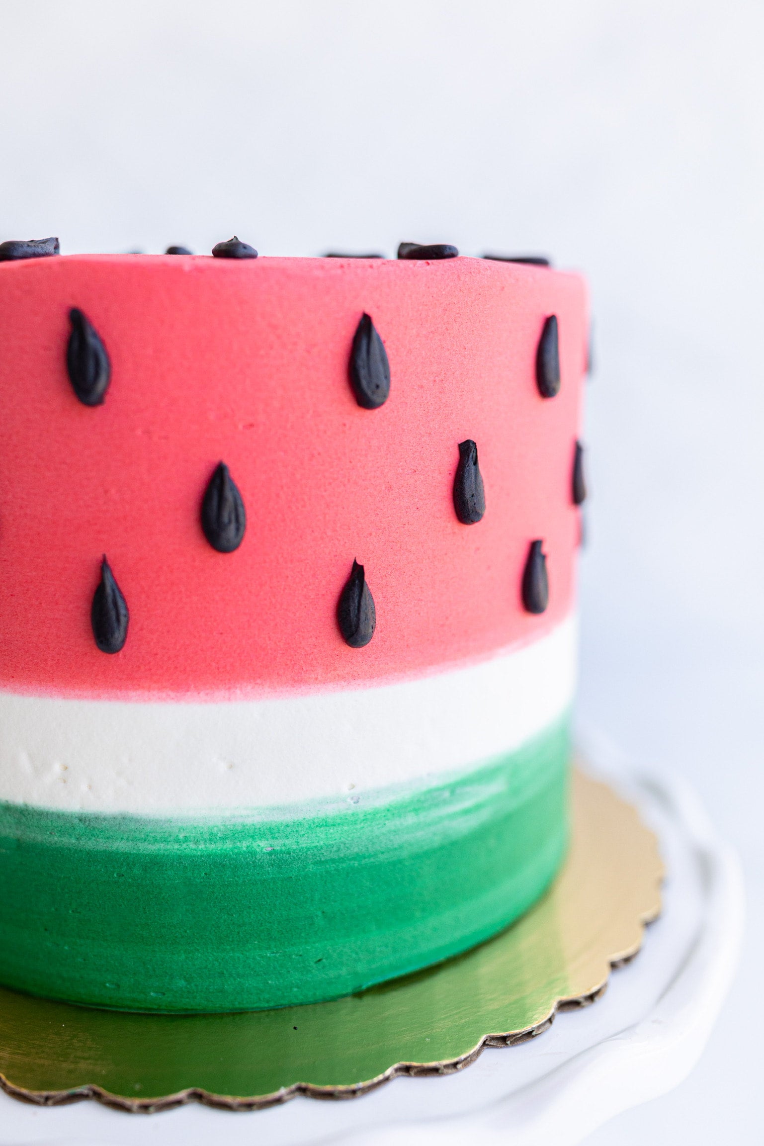 Send watermelon design cake online by GiftJaipur in Rajasthan