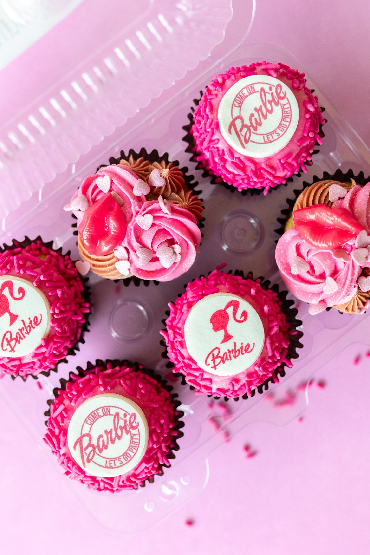 Barbie Cupcakes Hapa Bakery