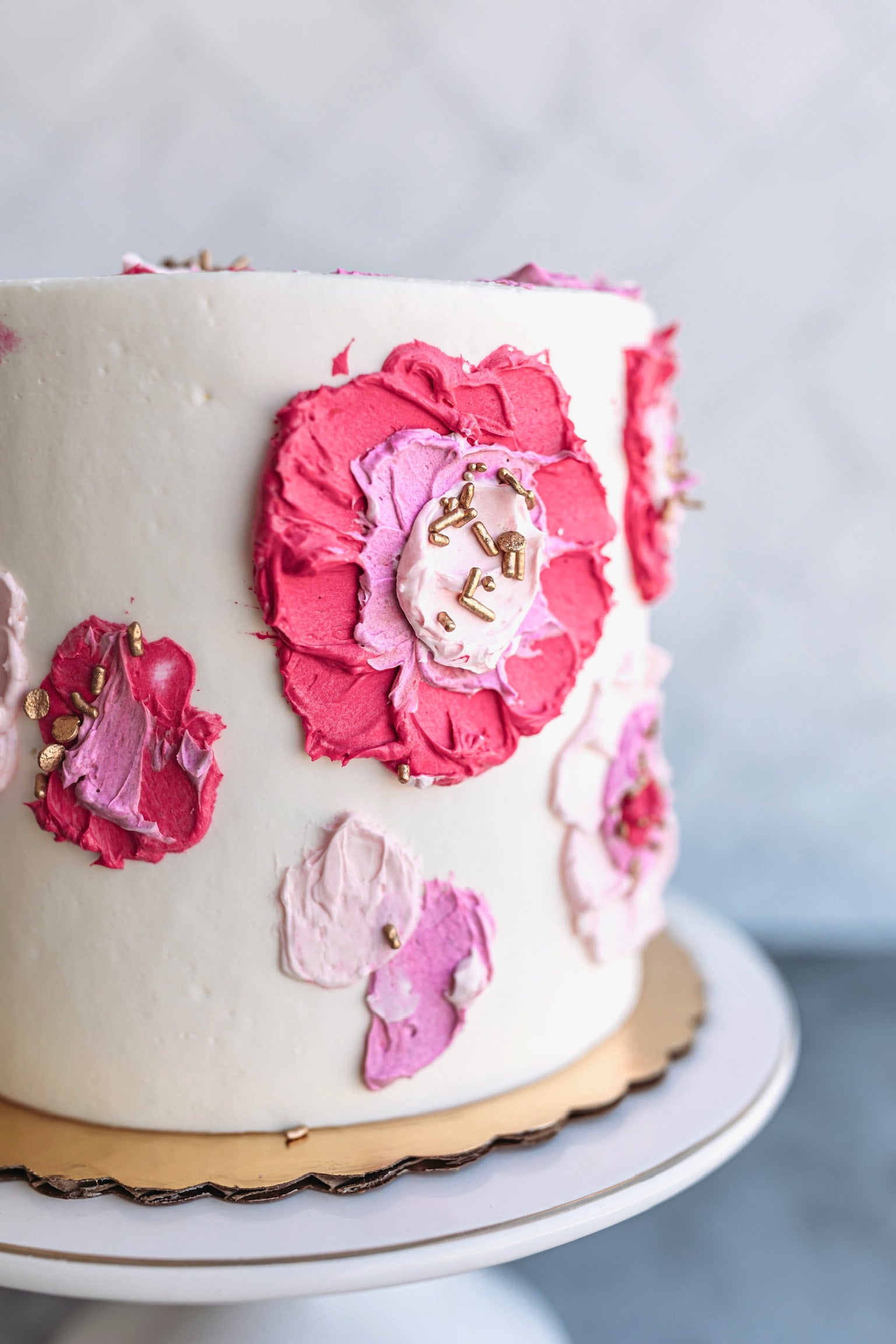 Pink Flower Cake | CakeNBake Noida