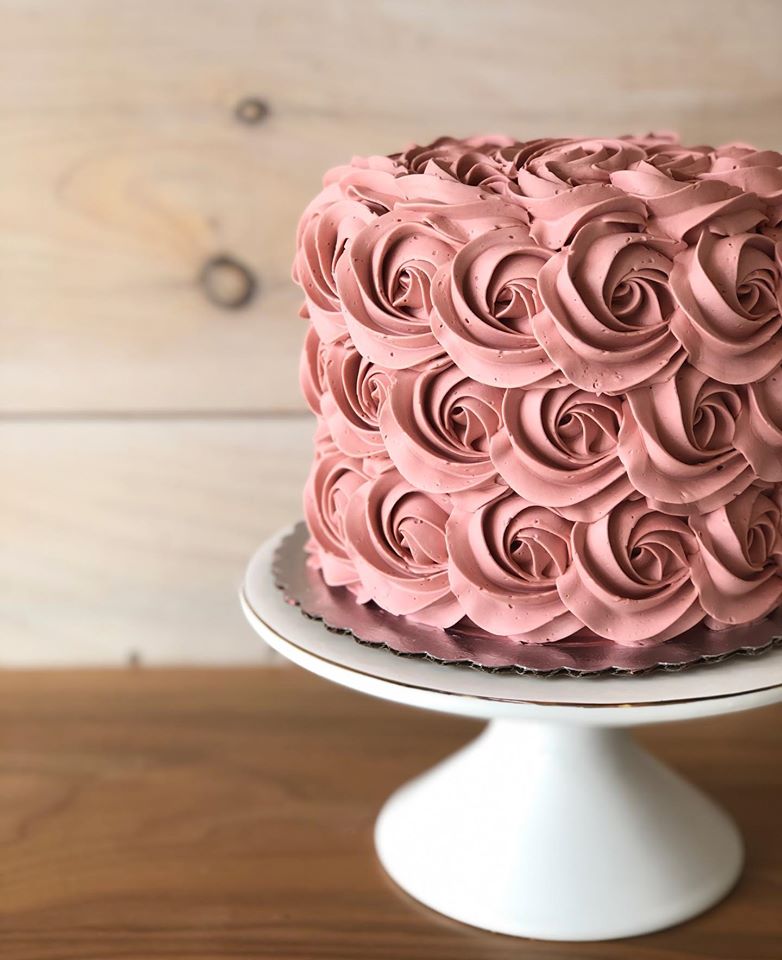 Rosette Cake Hapa Cupcakes And Bakery Orange County Ca Hapa Cakes And Bakery
