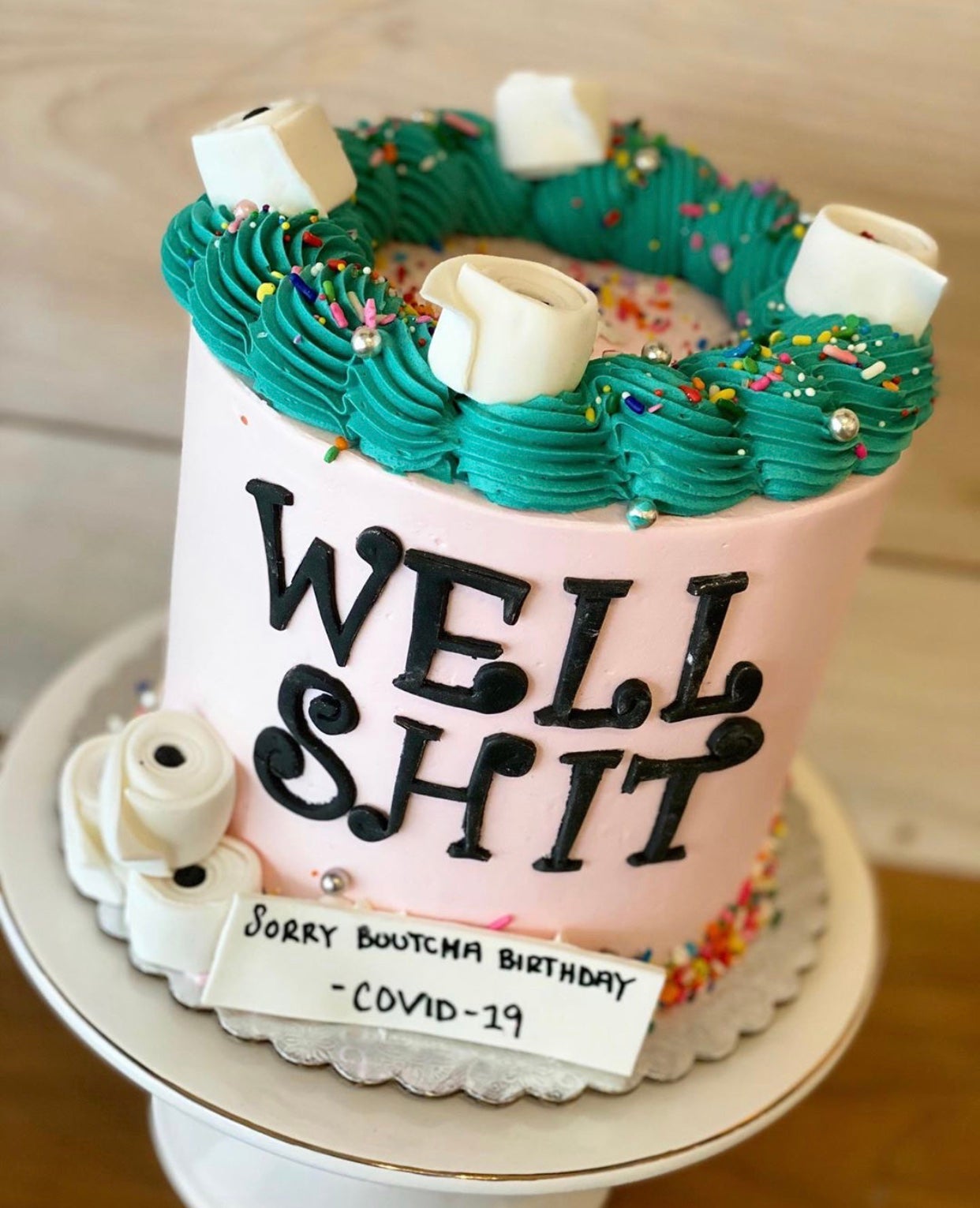 Well Sh t It s Your Birthday Cake COVID 19 Birthday Cake Hapa 